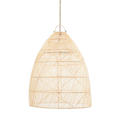 Rattan pendel, tvundet flet - M, 90 cm