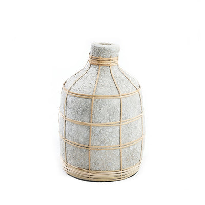 Round terracotta vase 23 cm – natural, Indonesia