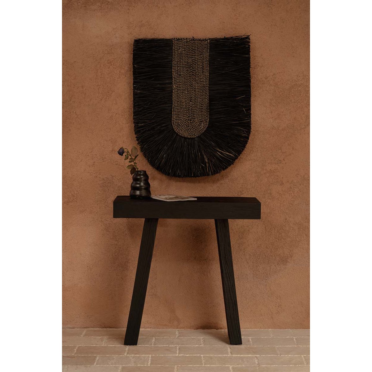 Stance konsolbord, 86 cm - Sort teak