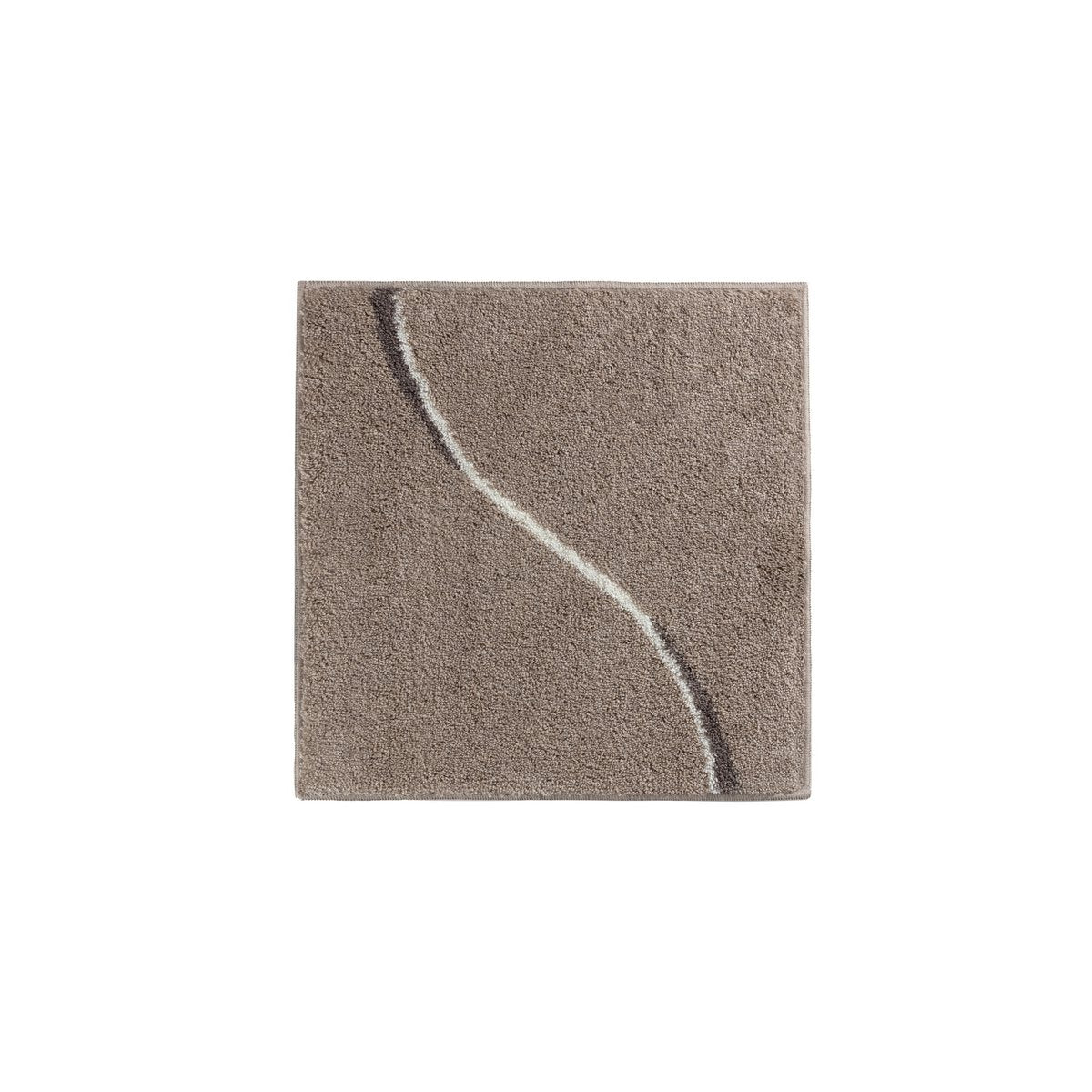 Carve bath mat, sand 60×100 cm - high pile