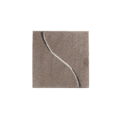 Carve bath mat, sand 60×100 cm - high pile