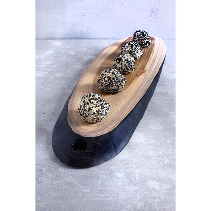 Wood tapas plate 50×15 cm - long serving board