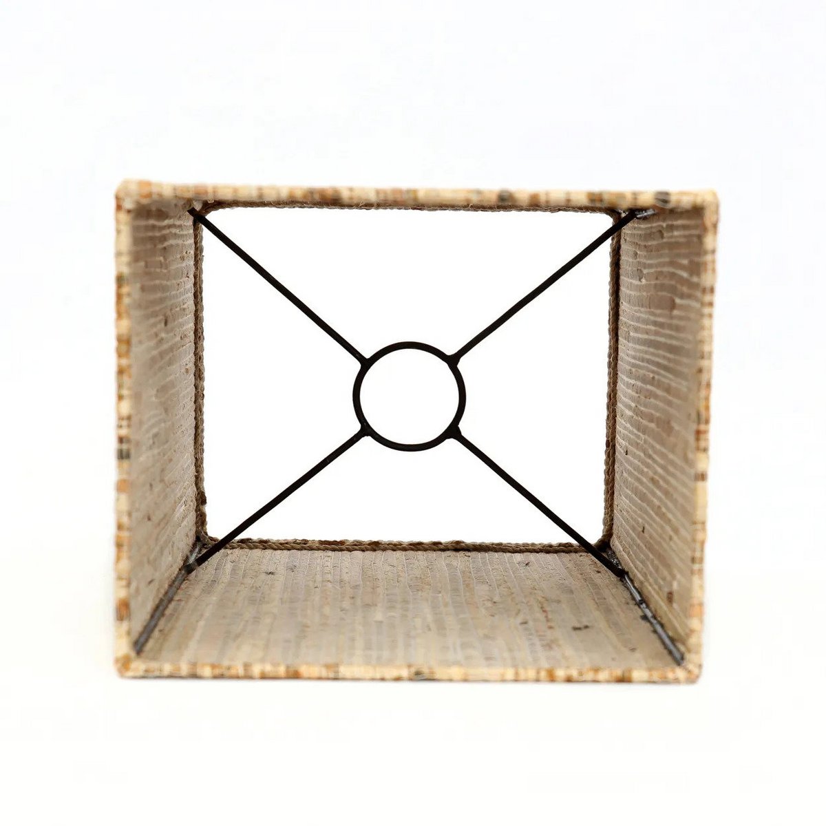 Vandhyacint-pendelskærm 20 × 35 cm – lille, beige