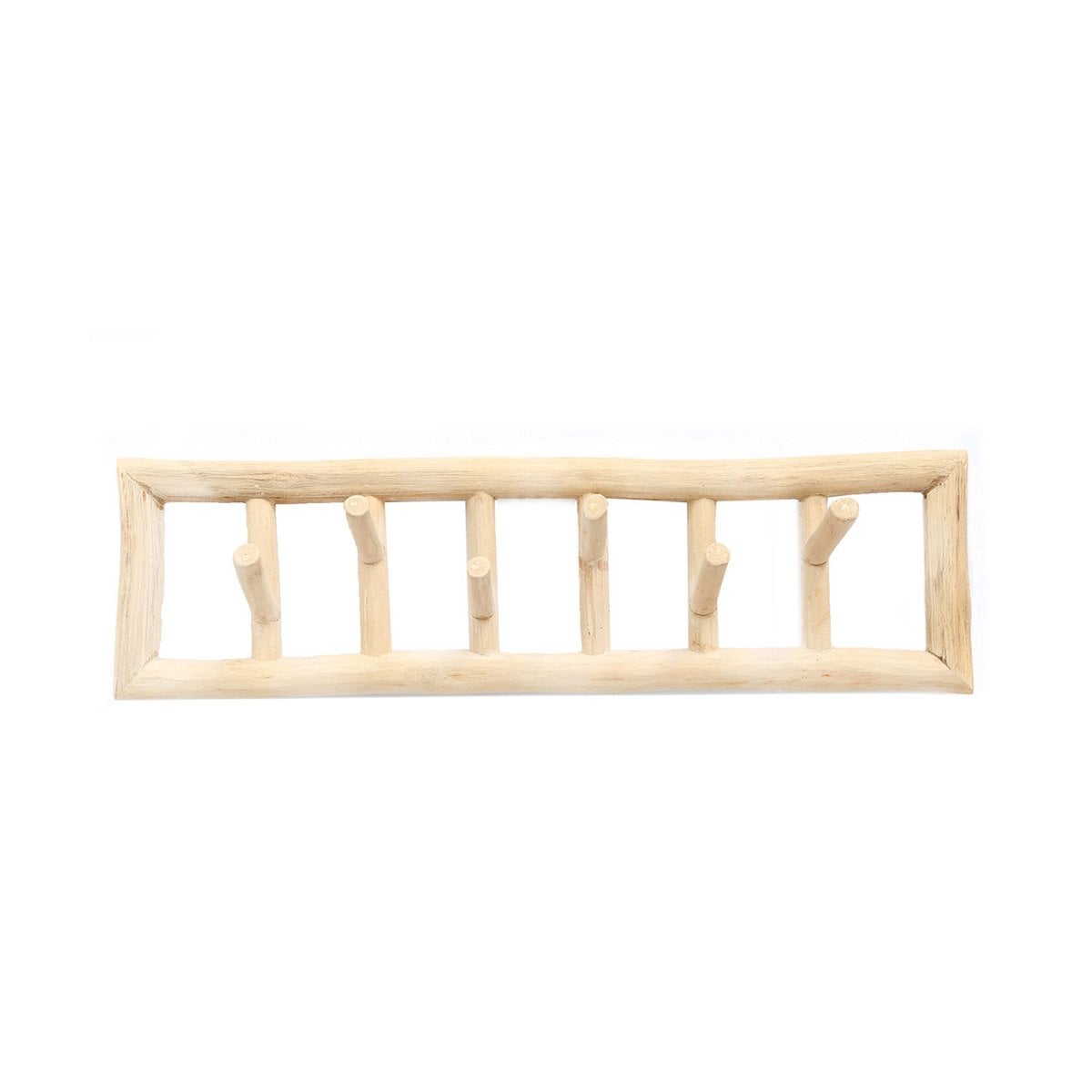Kleiderbügel aus Holz, natur – 70 cm breit, hergestellt in Indonesien