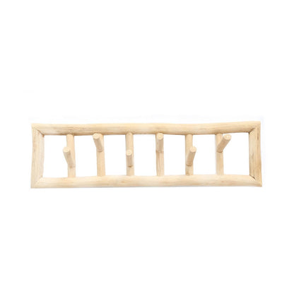 Kleiderbügel aus Holz, natur – 70 cm breit, hergestellt in Indonesien
