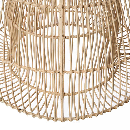 Rattan pendellampe 50 cm – håndvævet i Indonesien