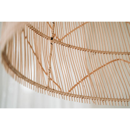 Rattan pendel, tvundet flet - M, 90 cm
