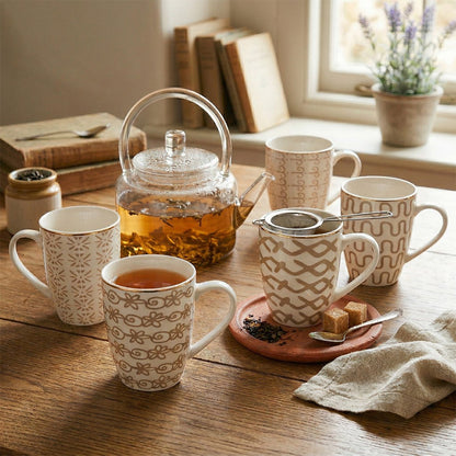 Glass teapot square form 2 litre 13×24×21.5 cm