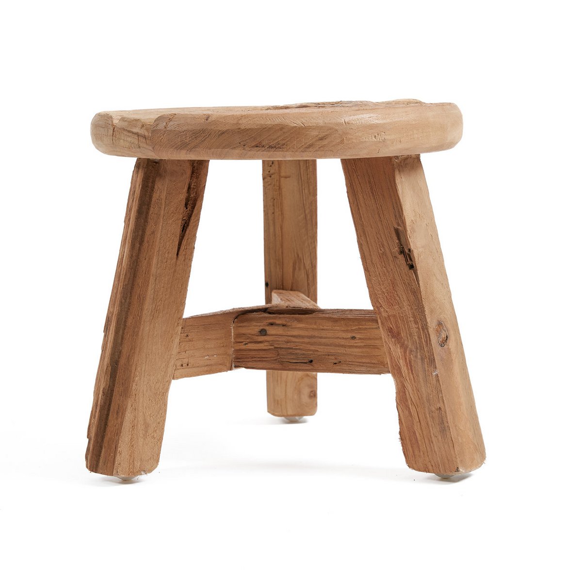 Yatai wood stool - natural, small