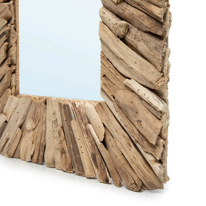 Driftwood framed mirror, natural - M