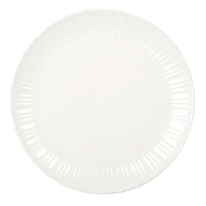 Flora white presentation plate 31.8 cm