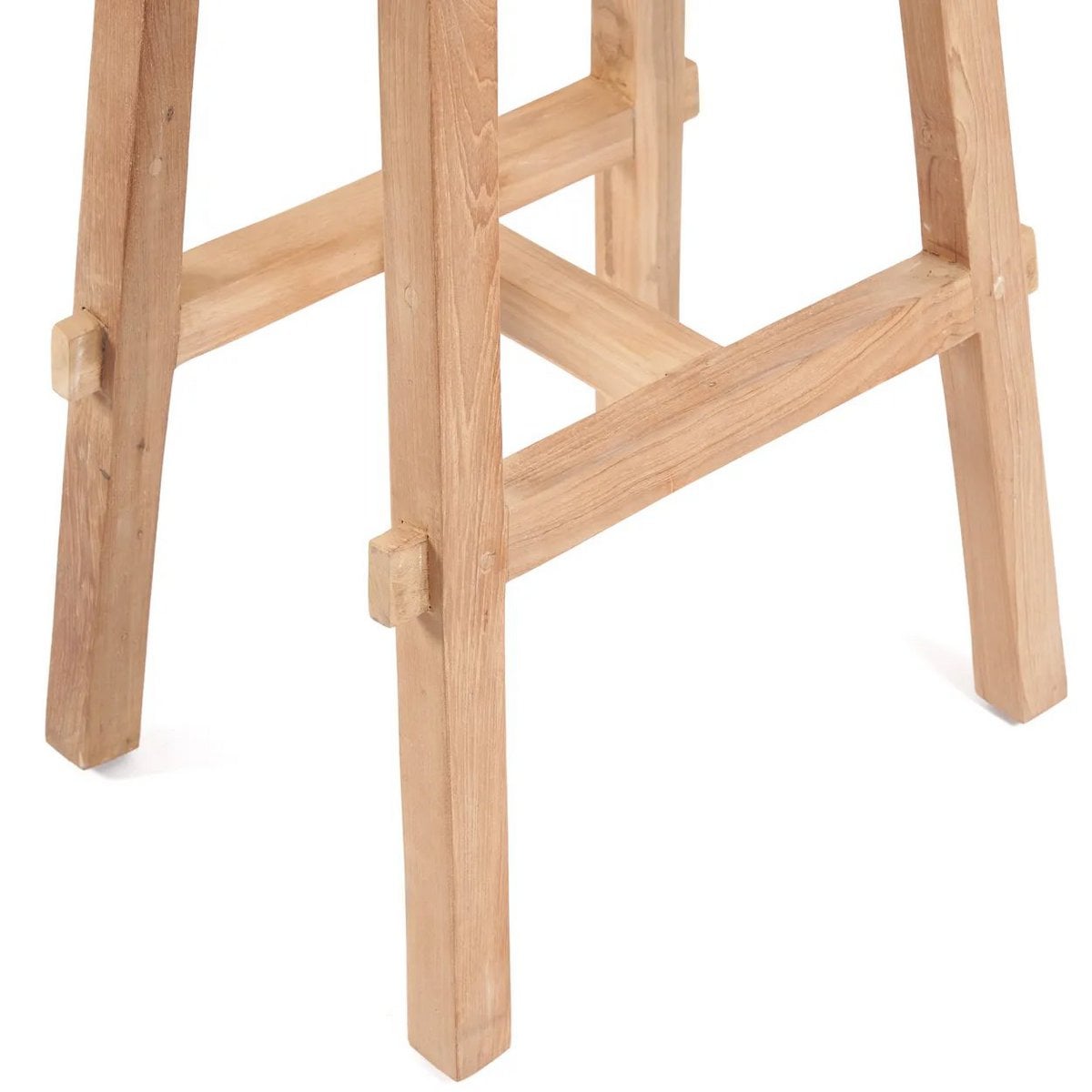 Teak bar stool, 47 × 75 cm - Outdoor