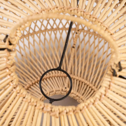 Rattan pendant shade L – Batu Bolong, handmade