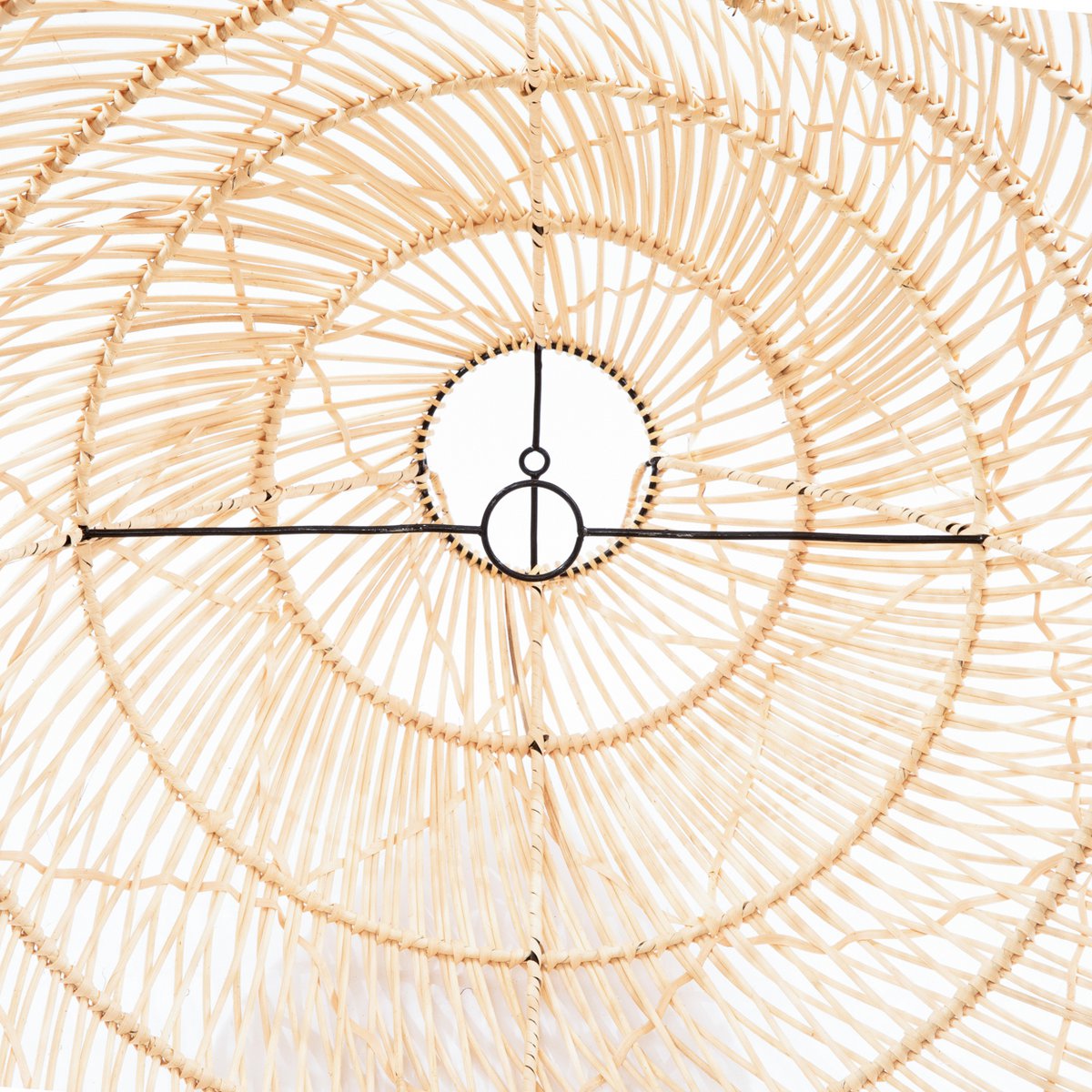 Rattan pendel, tvundet flet - M, 90 cm
