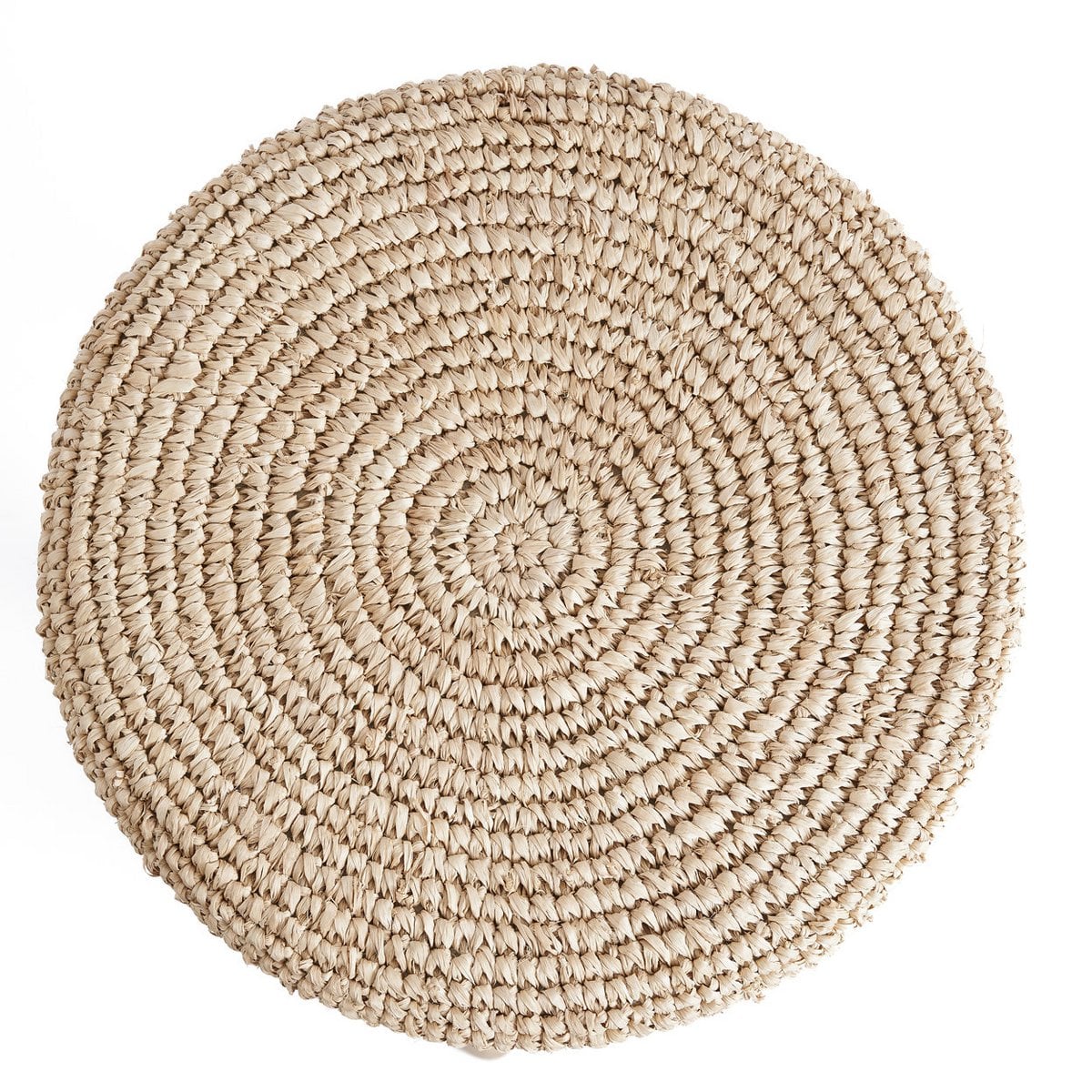 Wood raffia bar stool 75 cm tall - handcrafted in Indonesia
