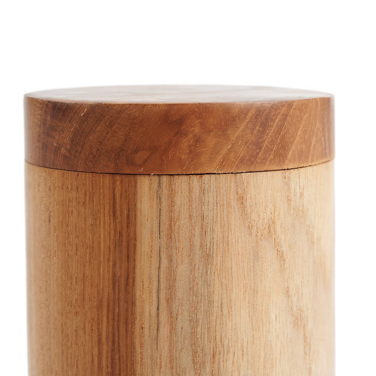 Teak root storage jar 10 × 19 cm - made in Indonesia