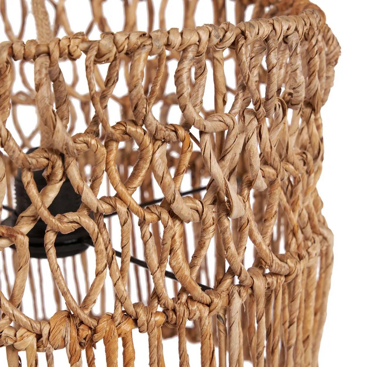 Palm leaf Takuhanki pendant light, small – open weave