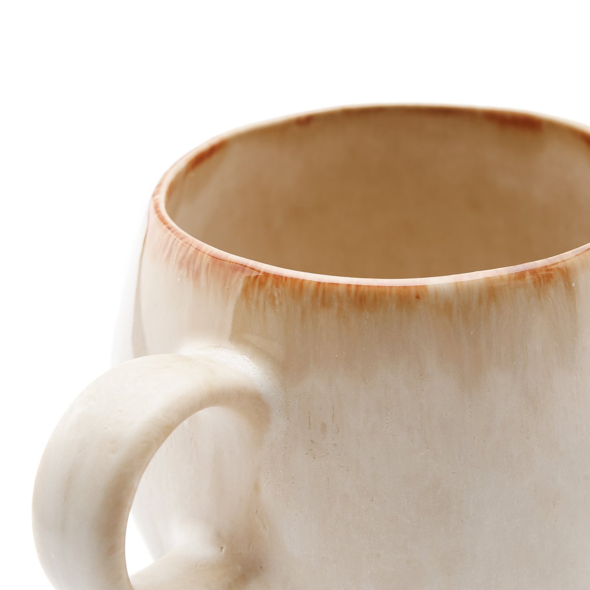 Stoneware mug, large - blue (Portugal)
