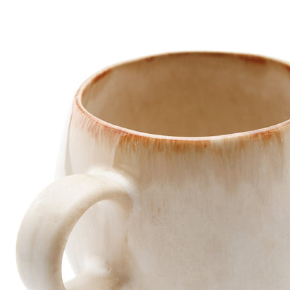 Stoneware mug, large - blue (Portugal)