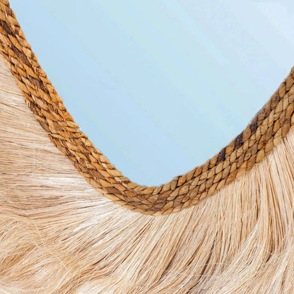 La Duchessa mirror, natural grass - L