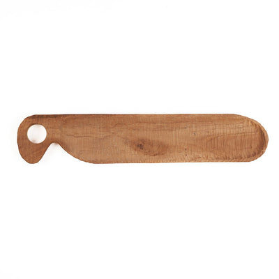 Teak bread plate, 45 cm - natural