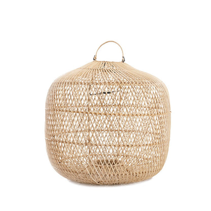 Rattan pendant shade L – Batu Bolong, handmade