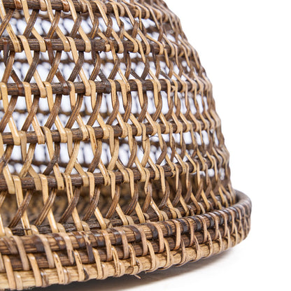 Rattan food cover, natural brown - M