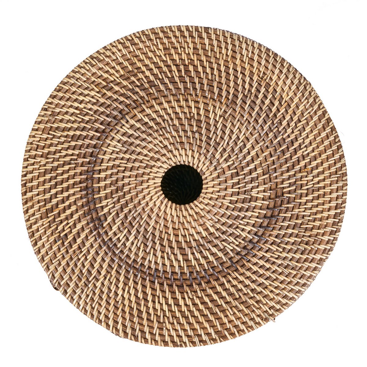 Wäschekorb aus Rattan mit Deckel – Naturfarben