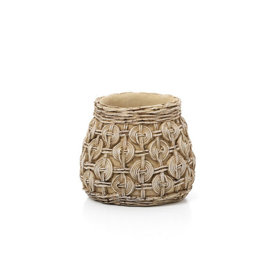 Concrete knot planter M - 18 × 18 × 15.5 cm