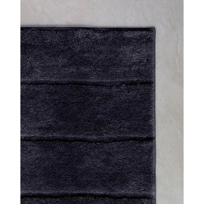 Bademåtte, antracit – 60 × 100 cm akryl
