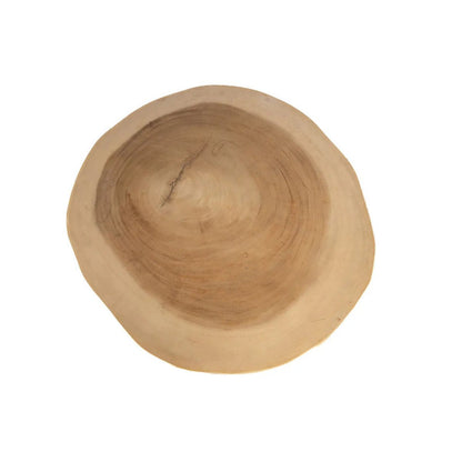 Teak side table, 60 cm - branch base