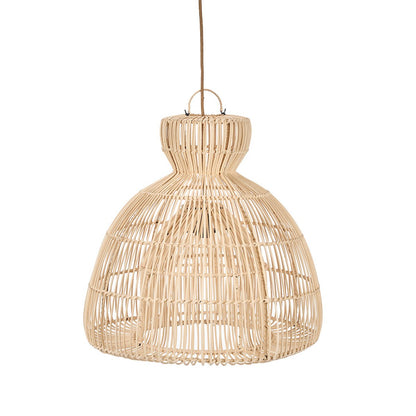 Rattan pendel 57 cm - håndvævet i Indonesien