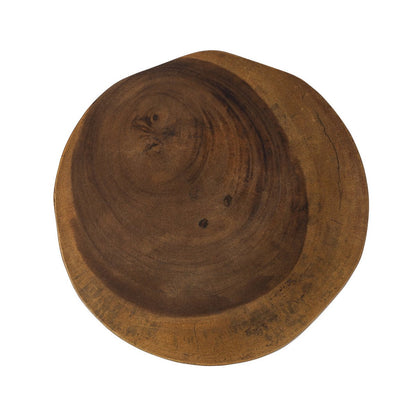 Suar wood stool, natural – side table