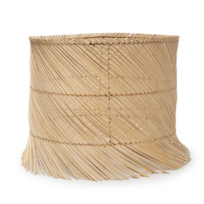 Rattan table lamp shade, 42 cm – hand-woven pandan