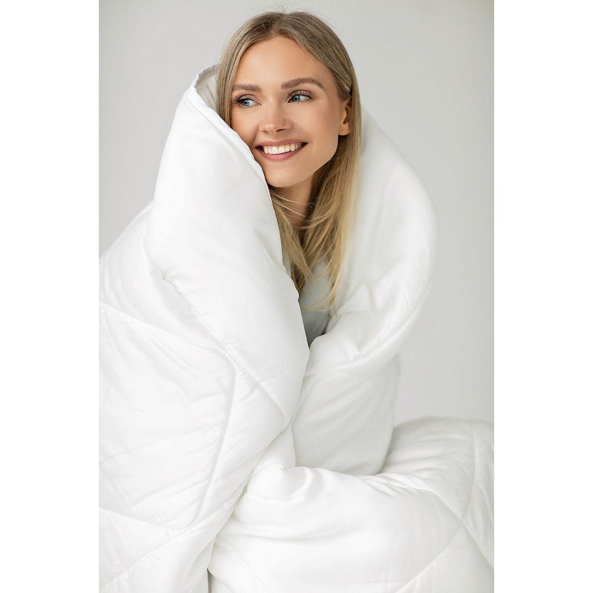 Tencel satindynesæt, 60% Tencel - helårs