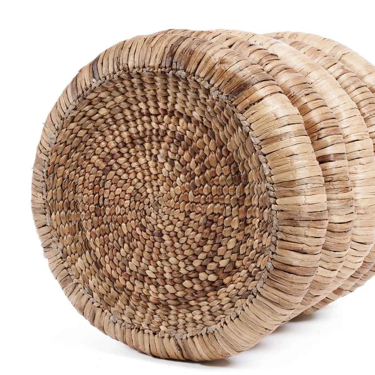 Seagrass cylinder basket 54 × 66 cm - beige