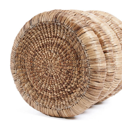 Seagrass cylinder basket 54 × 66 cm - beige