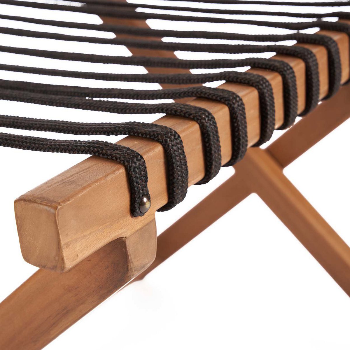 Wood luggage rack, foldable - Natural