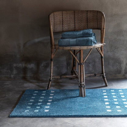 Acrylic bath mat 60×100 cm - ocean, deep pile