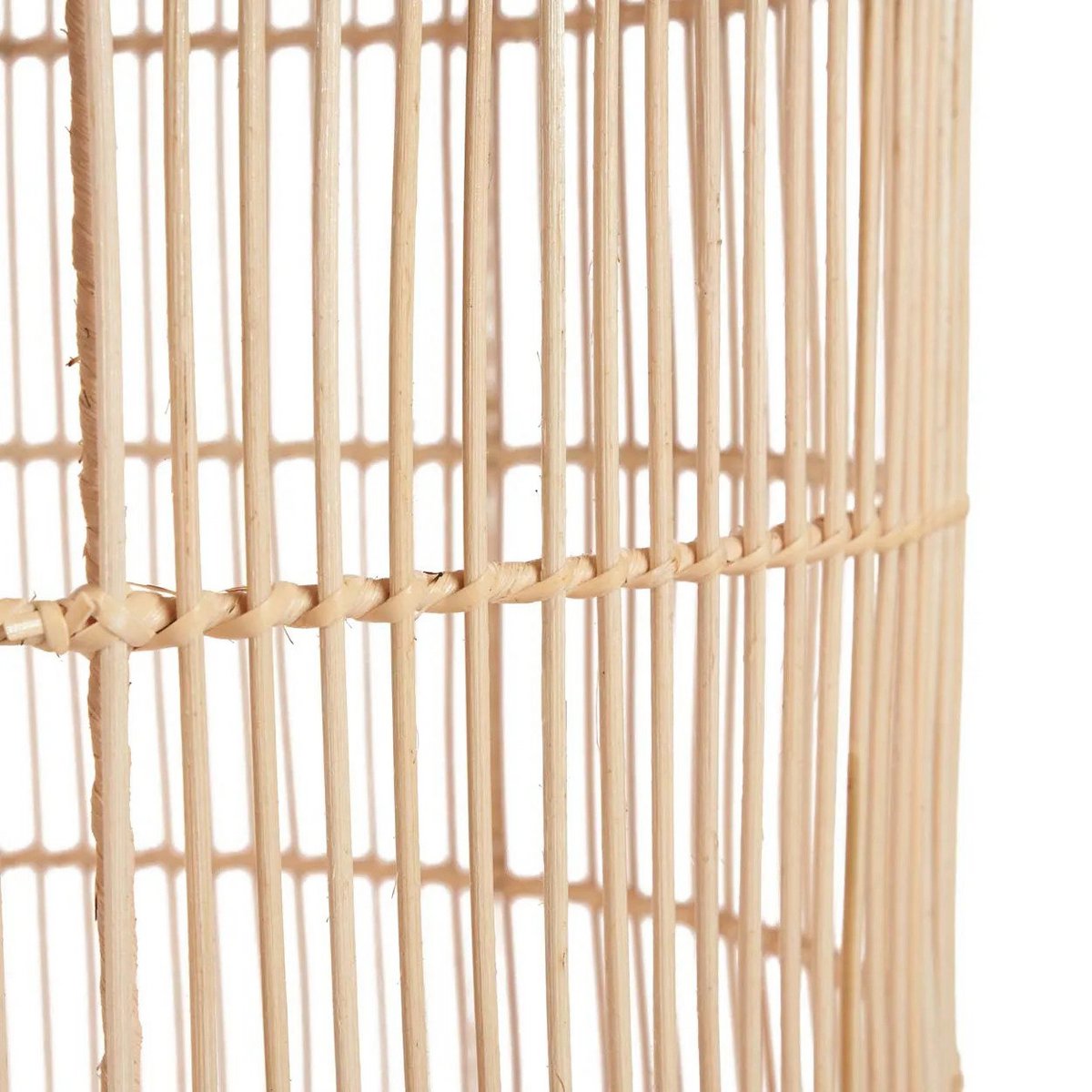 Rattan pendant light, medium – The Bozelo, beige