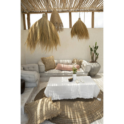 Linen tablecloth, white - 180×300 cm