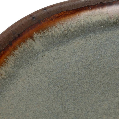 Stoneware salad plate, 22 cm - Portuguese handmade