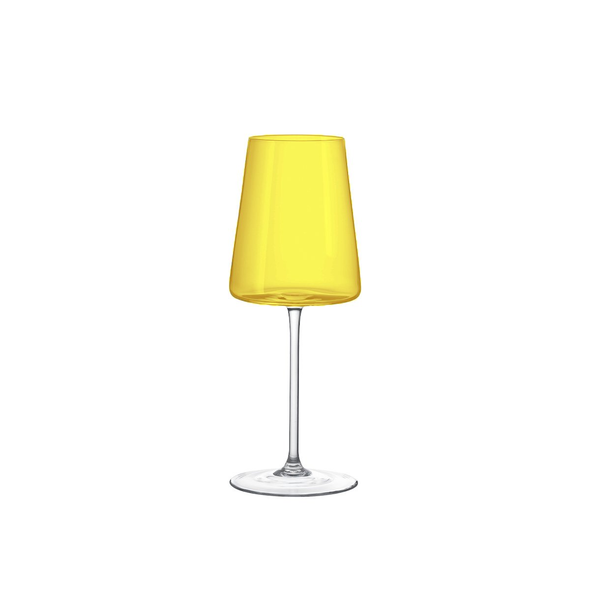Wine glasses, coloured - set of 6, 400 ml