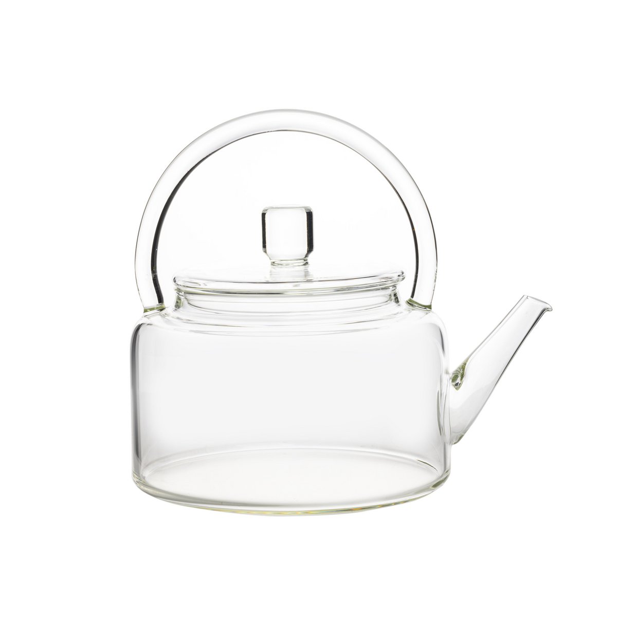 Glass teapot square form 2 litre 13×24×21.5 cm