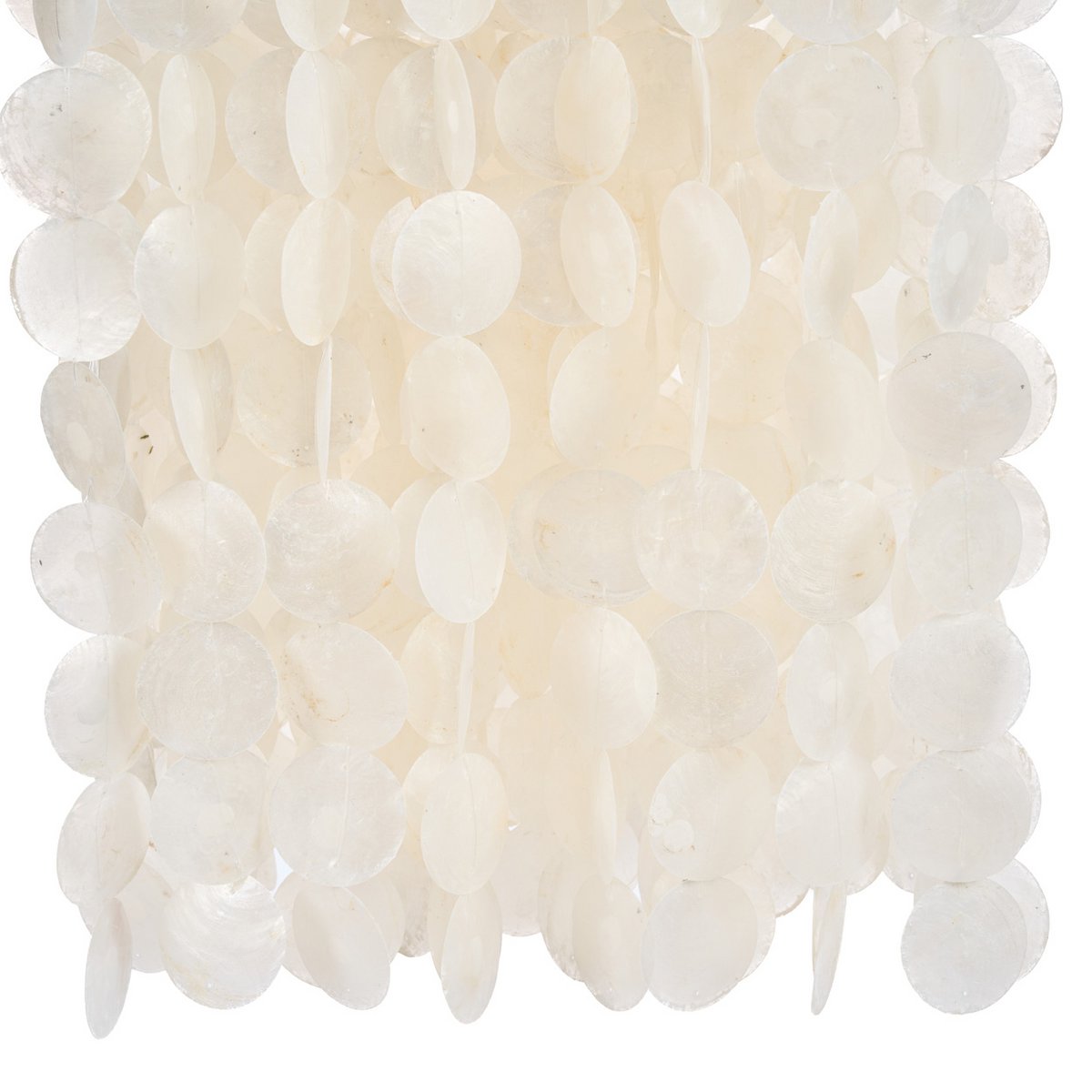 Jernlysekrone 40 × 85 cm - naturlig finish, Indonesien