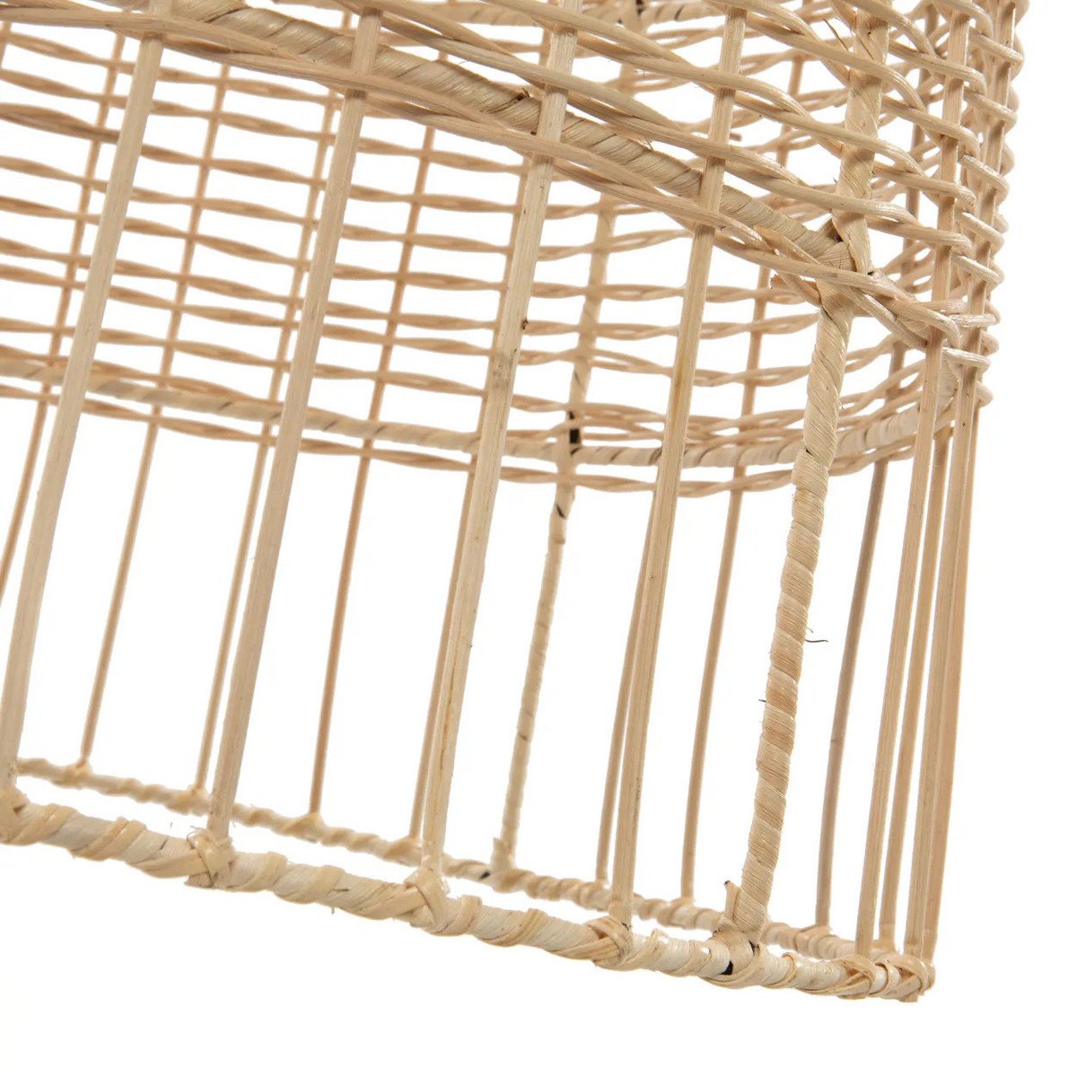Pendel i rattan, 90 cm høj – slank, naturlig form