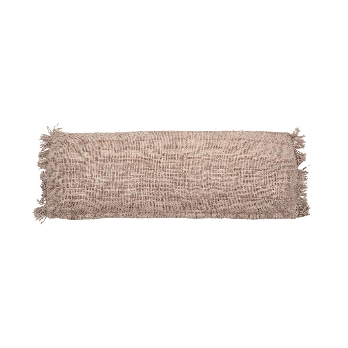 Cotton cushion cover 35×100 cm - beige