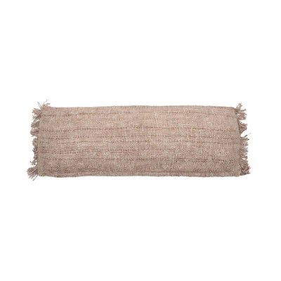 Cotton cushion cover 35×100 cm - beige