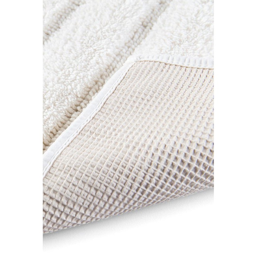 Badematte California, Baumwolle – White Smoke 100×60 cm