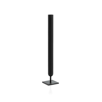 Miss Slimsy brass vase, XL - Black matte